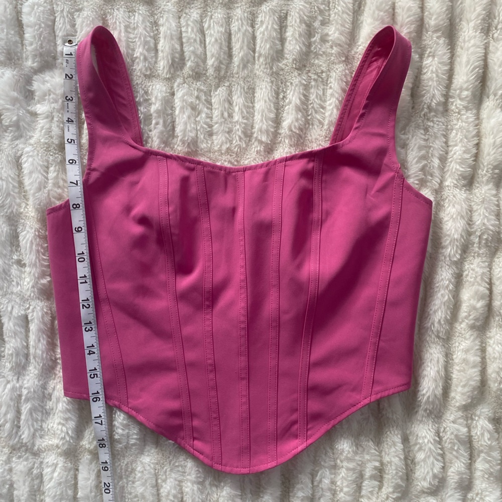 Pink Corset Top